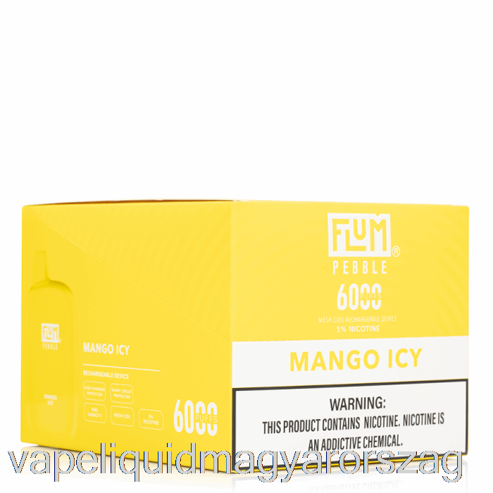 [10-es Csomag] Flum Pebble 6000 Eldobható Vape E Cigi